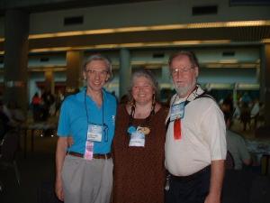 2002: WorldCon: More Pictures of Ted and Carol with Larry -- various sources